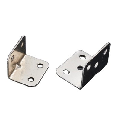 Stainless Steel Carbon Steel Custom Stamping Decorative L Shape Metal Bracket Angle Corner Brackets