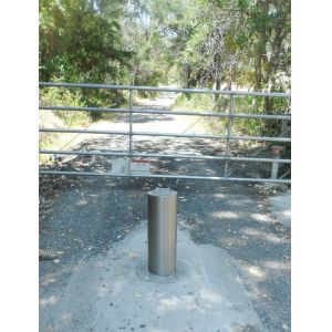 Stainless Steel Manual Rising Bollards Manual Telescopic Bollards 600-1000mm