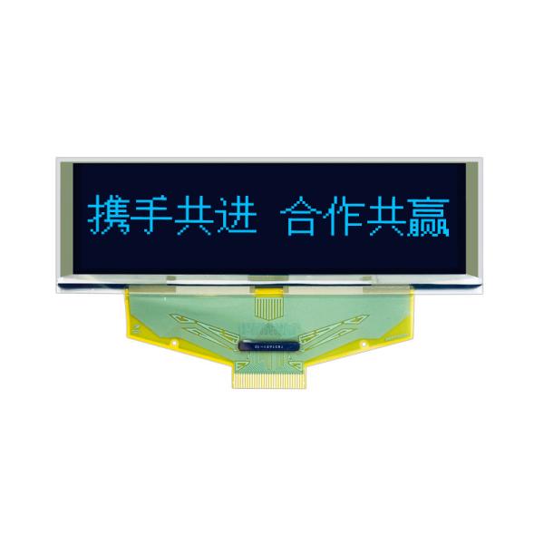 3.12 inch blue/yellow/white/green PMOLED display 256*64 dots 4-wire SPI interface driving IC SSD1322