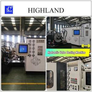 China Coal Mine Usage Hydraulic Valve Test Benches Complete Detection Data wholesale
