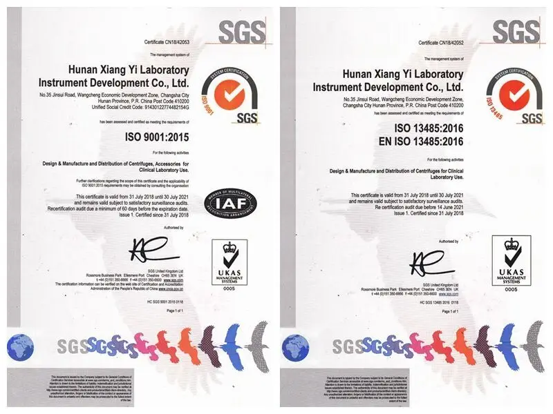 TDZ5-WS Tabletop Blood Plasma Prp Prf Centrifuge Machine Laboratory Centrifuge <65db