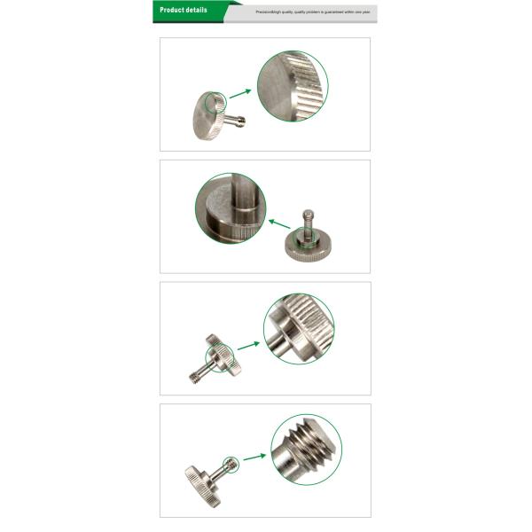 Stepped Shoulder Knurled Head Screws Non Standard For Automobile Manufacturer