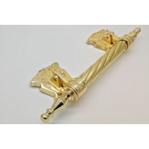 Zamak Point Metal Coffin Handles 150kg Weight Lifting For Extend Handle Bar