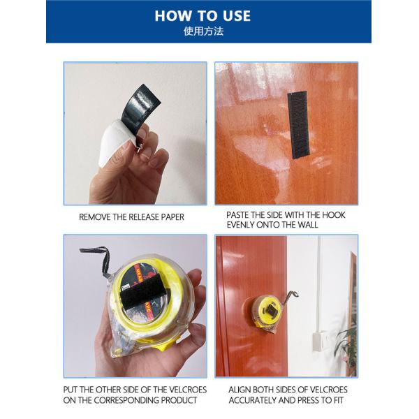 Irregular Polka Adhesive Hook And Loop Handcrafted Hook and Loop Stickers For Kindergartens