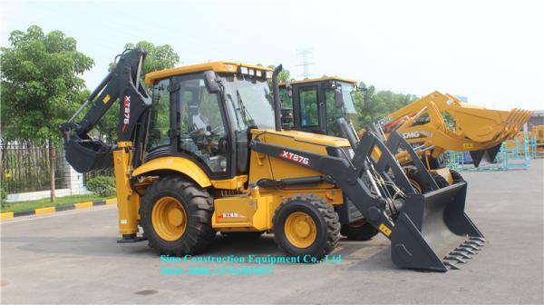 Quality Building Projects Construction Wheel Loader Backhoe Loader XT876 Energy Saving for sale