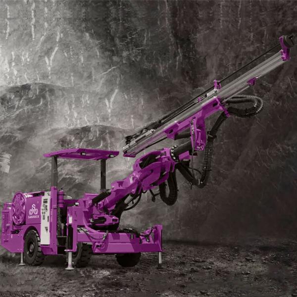 Rock Drilling Rig 360Degree Rotary Borehole Underground Jumbo Drilling Rig Machine