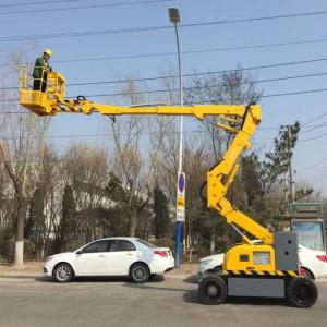 China Diesel Engine / Battery 16m 18m 20m Mobile Man Lifting Platform For Aerial Works wholesale