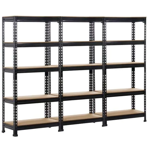 Customized Size Storage Shelf Rack Medium Duty Single Sided Display