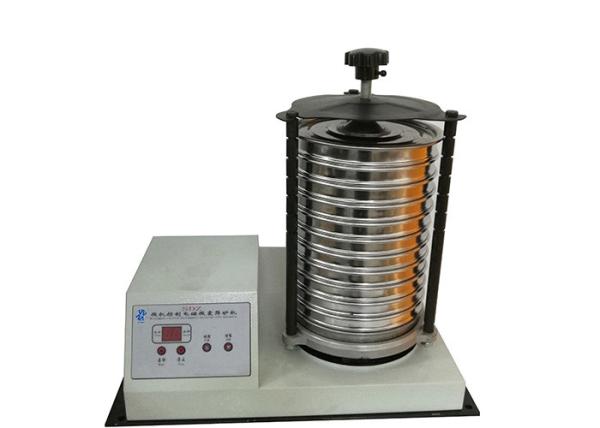 Quality S Type Spring Supported Laboratory Sand Sieve Shaker Micro Computer Control for sale