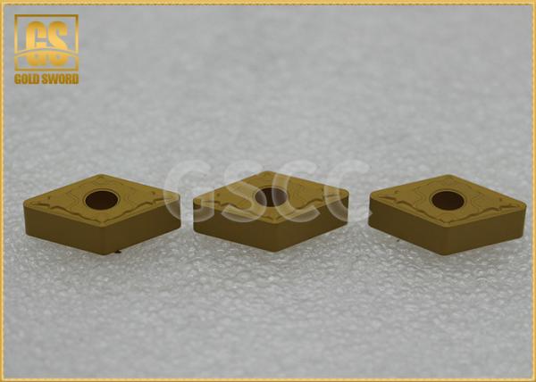 Quality High Toughness Carbide Cutting Inserts / Customization Carbide Lathe Inserts for sale