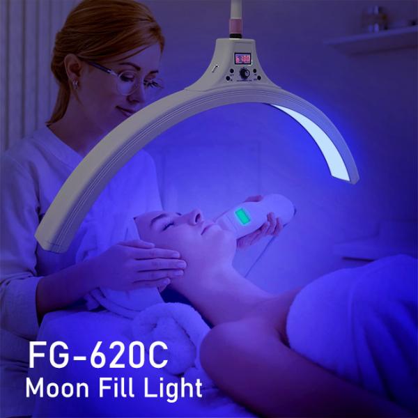 2700k LED Half Moon Lamp 60 w Aluminum Fill Light For Beauty Makeup Lash Extensions