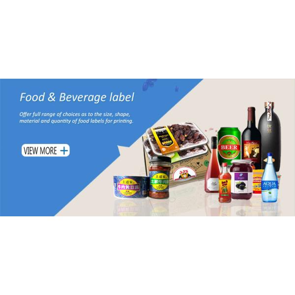 Custom cmyk glossy varnishing spot UV wine bottle packaging sheet roll labels printing