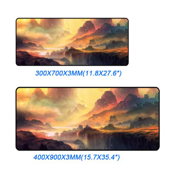 100% Eco-Friendly Non-Toxic Large Mouse Pad for Gaming and Office Customized Design