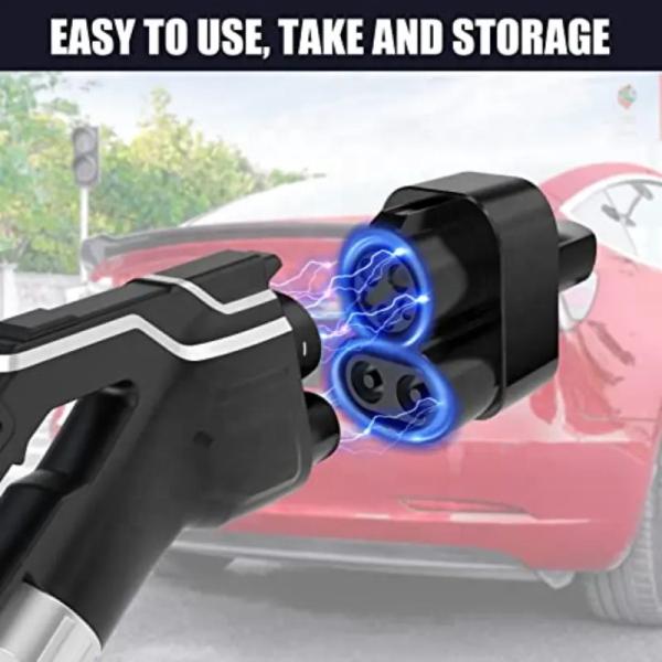 Tesla Model S 3 X Y CCS1 DC Fast Charger CCS Combo 1 To TPC Adapter 175kw