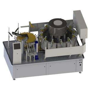 China YDZK8S-10-1218 Small Bag Rotary Vacuum Packaging Machine Dual Lane 10 Chamber wholesale