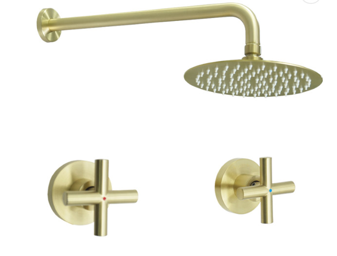 China All Copper Brush ODM 0.8MPA Concealed Shower Mixer Tap wholesale