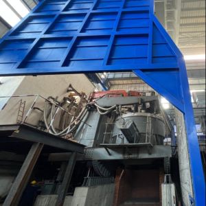 12T Steel Scrap Smelting EAF Continuous Charging and Preheating Furnace