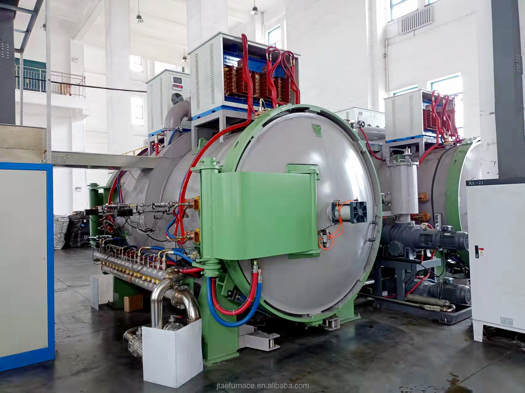 Jingtan 2400℃ Graphite Rod Heating Carbon Nanotube Purification Furnace