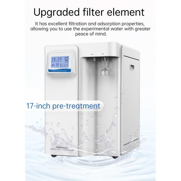 Classic Model XUD-40L 40L/H Secondary Water Laboratory Grade Ultra Pure Water Equipment Type I Water