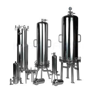 China Hygienic Industrial Water Filtration Equipment Sanitary Cartridge Filter Housing wholesale