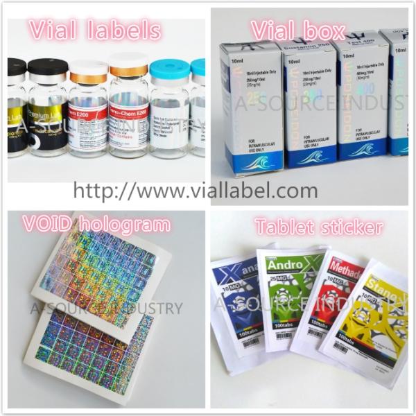 Test 250mg Paper Insert Printing , Leaflet Printing Carton Medicine Box Instruction