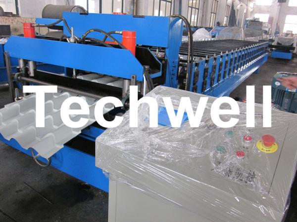 Quality Manual, Automatical Type Color Steel Tile Roll Forming Machine With High Grade 45# Axis for sale