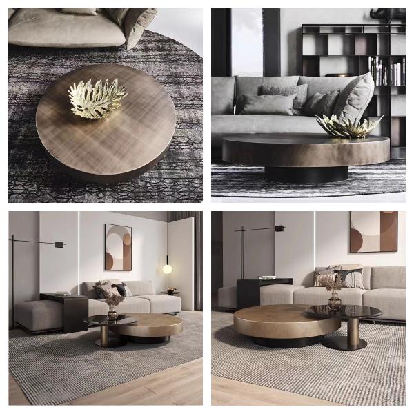 Elegance And Contemporary Style Coffee Table Set