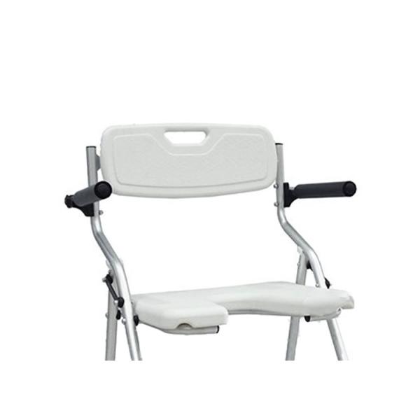 Transfer Medical Rehabilitation Equipment Adjustable Patient Shower Chair With Toilet