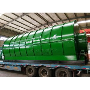China Polythene Waste Plastic Pyrolysis Plant For Rubber And Tires wholesale