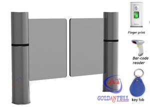 China IR Sensor Intelligent Control Swing Barrier Gate , Half Height automatic systems turnstiles wholesale