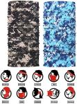 Cute Puppy Printed Logo Custom Face Shields Bandanas