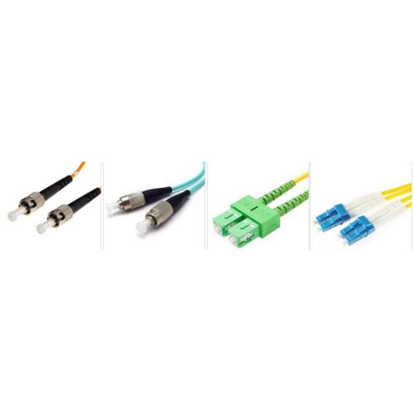 Duplex Fiber Optic Patch Cord SC / APC-SC / UPC SM G652D 2.0mm LSZH 1M3M/5M Stock