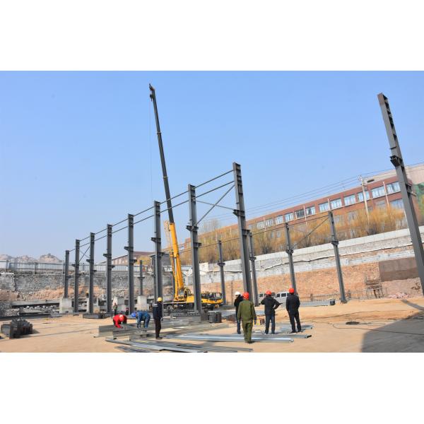 Prefabrication Steel Structure Fabrication With Rapid Assembly Large Scale