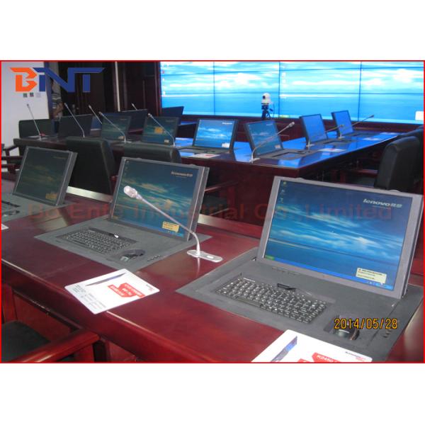 The Ministry Of National Defense Project , Flip Up Type Computer Monitor Electric Rotating Lift