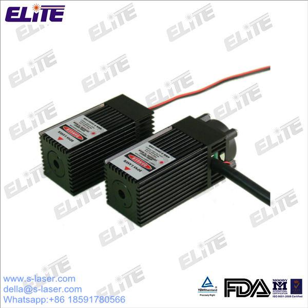 Quality Customized FDA Certify 532nm 50mw DPSS Green Laser Module with TEC Cooler&TTL Modulation for sale