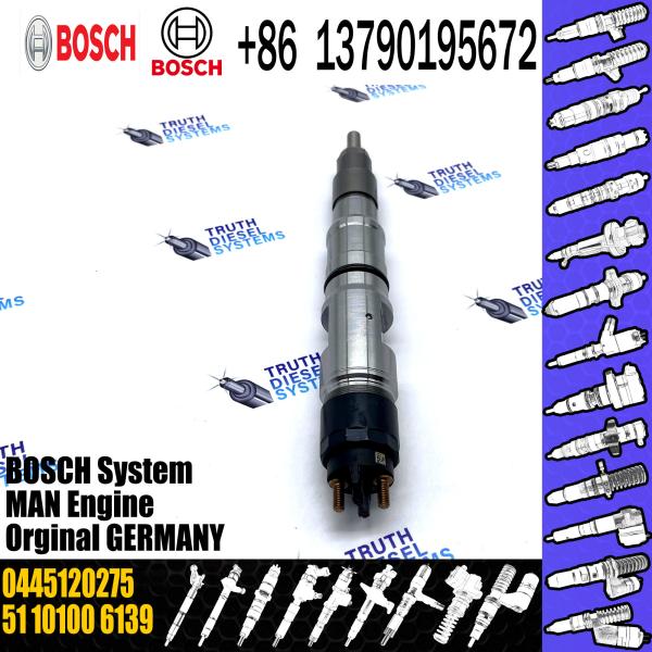 Common Rail Injector 0445120529 0445120186 0445120275 For Engine Spare parts