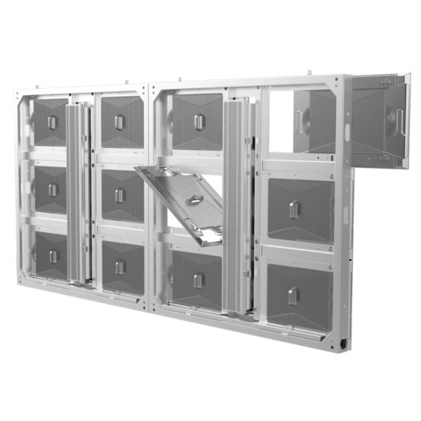 960x960mm P4 Outdoor Fixed LED Display Ultra-Thin IP66 Front Service