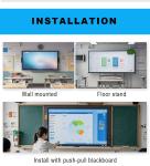 75 Inch LCD Interactive Smart Board Touch Digital Whiteboards Interactive