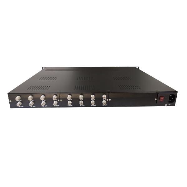 8 Channel DVB - S2 To RF Converter ISDB - T QAM DVB - T Modulator COL5011M