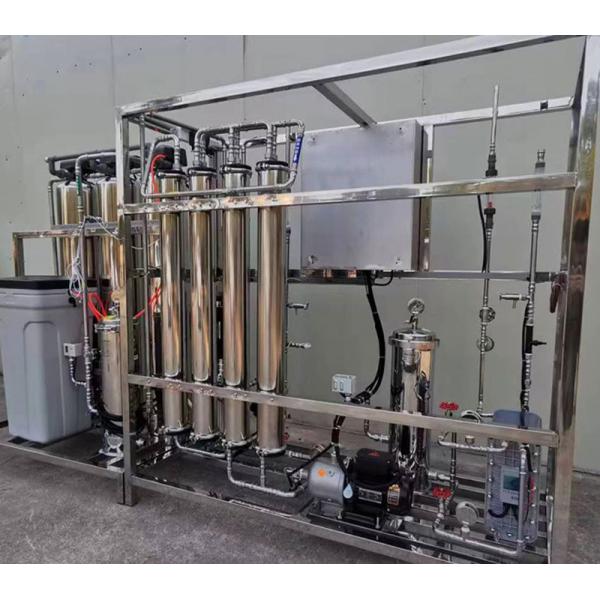 EDI Ultra Pure Water Equipment 1T 2 Stage Reverse Osmosis