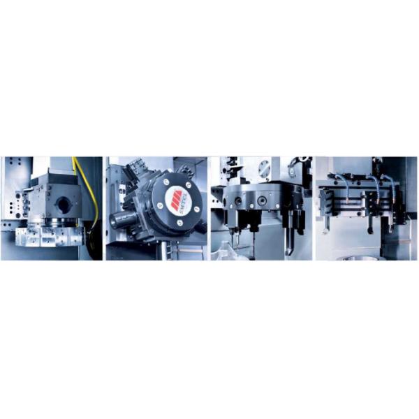 V2C V2S High Accuracy Vertical CNC Lathes Horizontal 8 stations High Speed