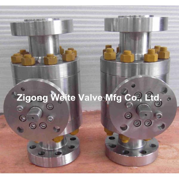 Stainless Steel F51 Ball Valve API 608 Light Weight Low Flow Resistance