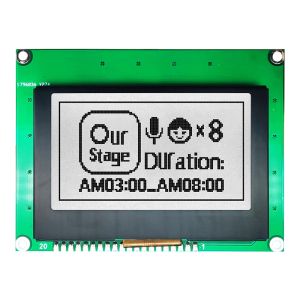 China 20PIN STN LCD Display ST7567 Driver IC 128X64 Graphic Module wholesale