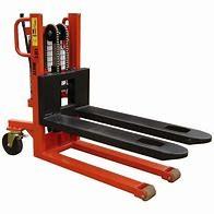 Quality Manual Stacker Portable 1500Kg Capacity Hand Hydraulic Stacker Truck for sale