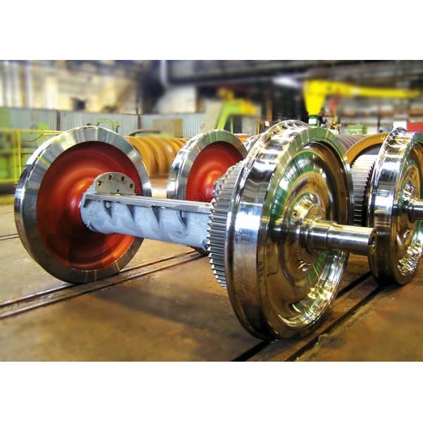 Customized single double flange casting wear-resisting train wheel