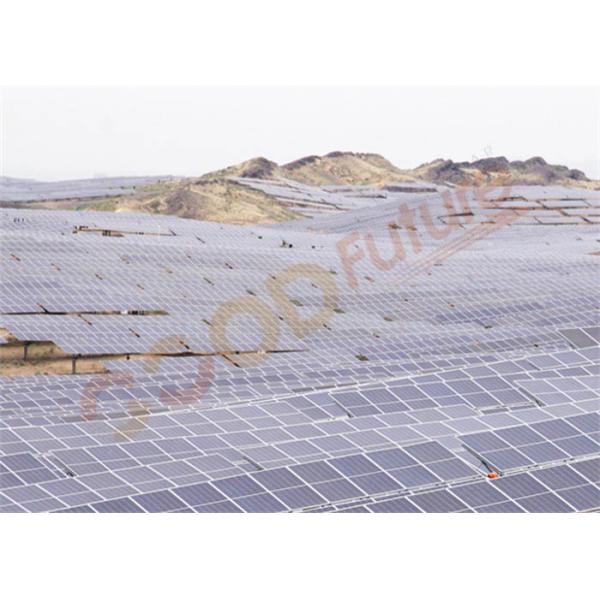 Wireless Monitoring CE Solar Panel Pole Mount Tracking 1500V