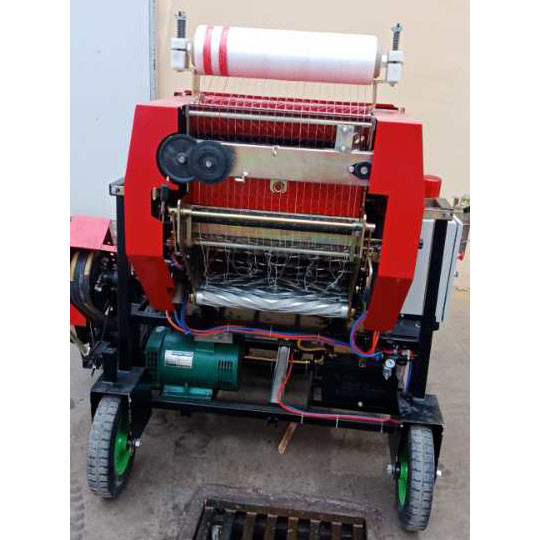 3kw 15hp Silage Press Machine , Mini Round Alfalfa Baler Diesel Engine