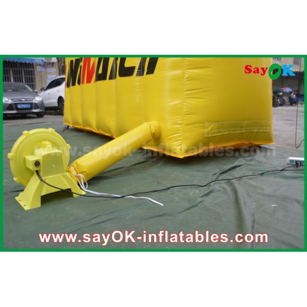 PVC Outdoor Advertising Inflatable Tire Model With Customized Logo Printing