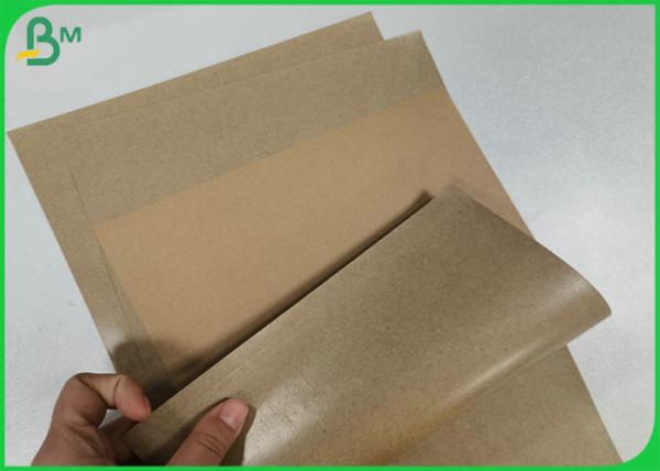 Recycled PE Laminated Brown Kraft Liner Paper Board Rolls For Packaging 