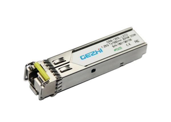 Quality Bidirectional Fiber Optic Transceiver , Single Mode SFP Module for sale